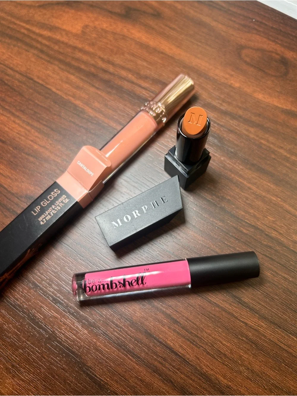 Morphe and Anastasia Lip Bundle: Bombshell Bright Pink Lip Gloss